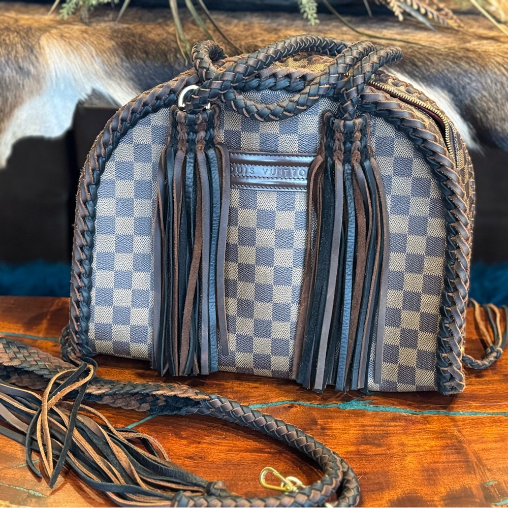 Authentic Louis Vuitton w/ fringe
